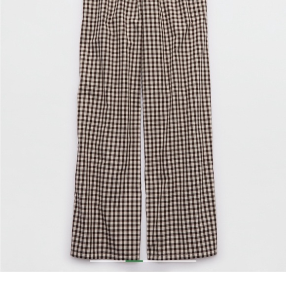 Aerie poplin top and bottoms - Picture 3 of 9